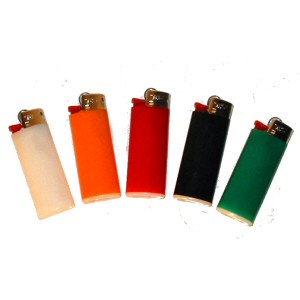 5 Bic Mini Lighters