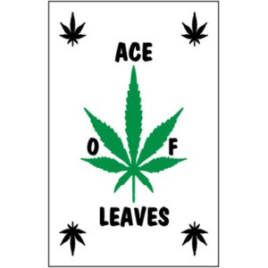 Ace of Leaves Flag