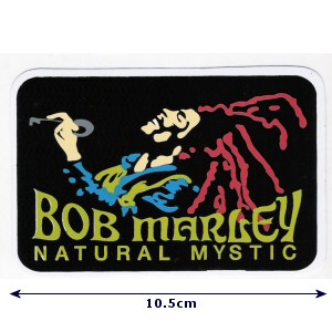 Bob Marley Natural Mystic Stickers