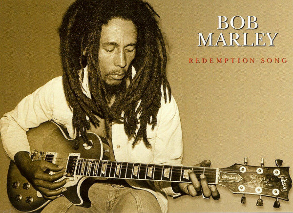 Bob Marley Redemption Song Postcard