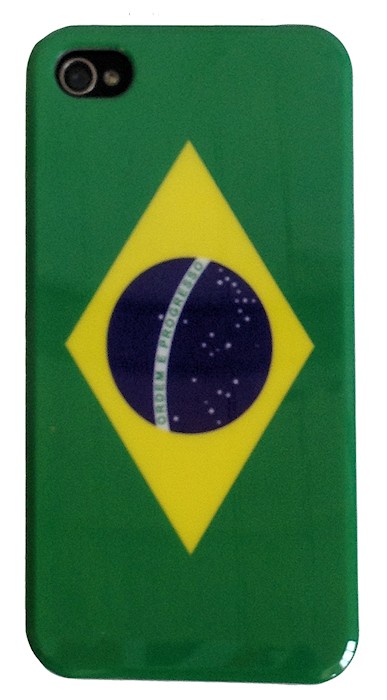 Brazilian Flag iPhone 4-4s Bumper