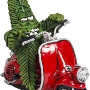 Cannabuds on Scooter
