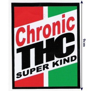 Chronic THC Sticker