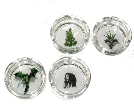 Clear Glass HashTrays