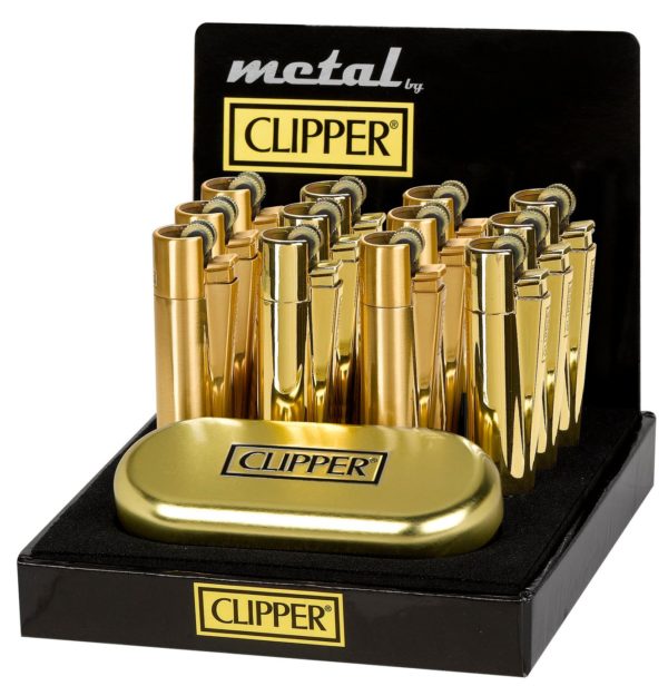 Clipper Golden Metallic w. Case