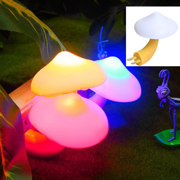 Colour Changing LED Mushroom