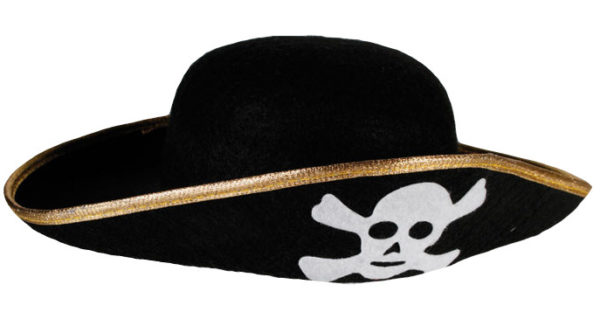 Felt Hat Pirate 58cm