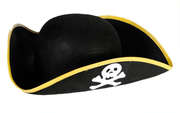 Felt Hat Pirate 60cm