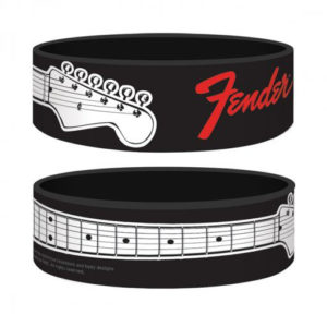 Fender Stratocaster Guitar Rubber Wristband