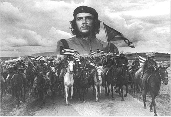 Flag Che Guevara Black & White