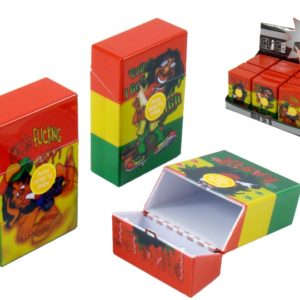 Flip-Top Rastaman Cigarette Box