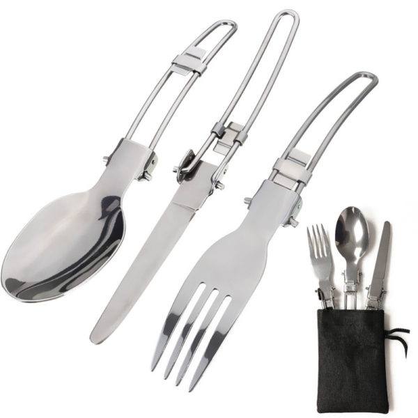 Foldable Camping Cutlery