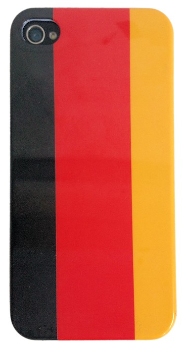German Flag iPhone 4-4s Bumper