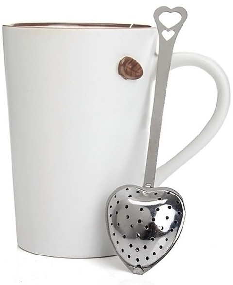 Heart Shaped Stainless Tea Infuser Spoon