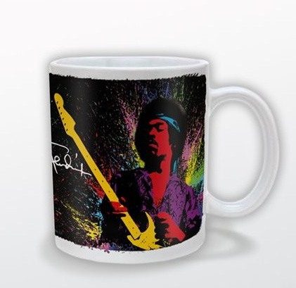 Jimi Hendrix Paint Mug