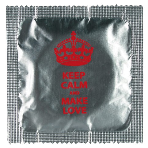 Keep Calm and Make Love Condom