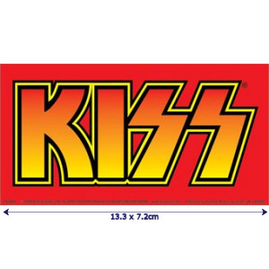 Kiss Classic Logo Sticker