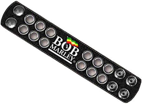 Leather Bracelet Bob Marley
