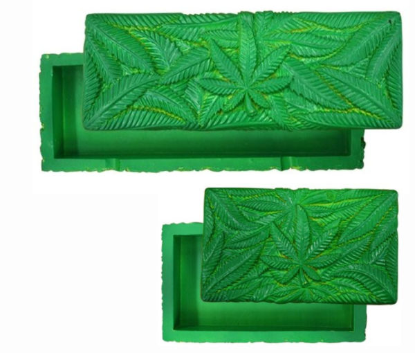 Marijuana Leaves Stashbox