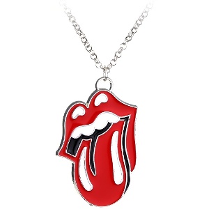 Necklace Rolling Stones Tongue