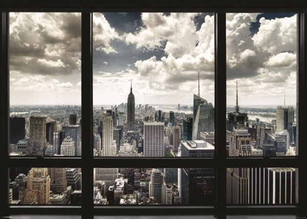 New York Window Poster