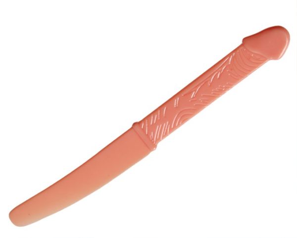 Plastic Knives Penis 6x