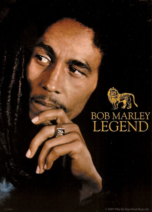 Postcard Bob Marley Legend