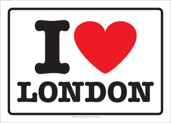 Postcard I Love London