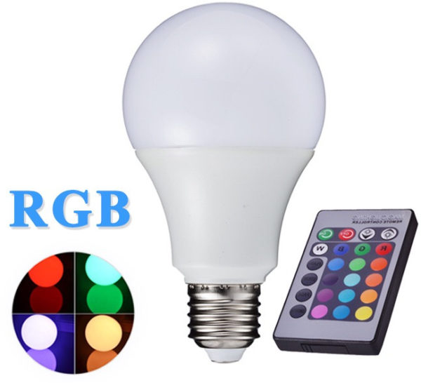 Rainbow LED Bulb E27