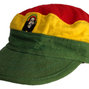 Rasta Hemp Bob Marley Patrol Cap