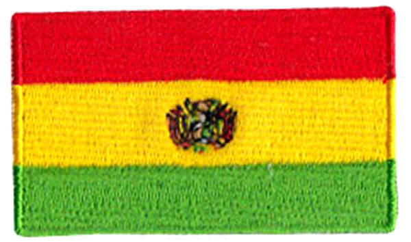 Rasta Patch Bolivian Flag