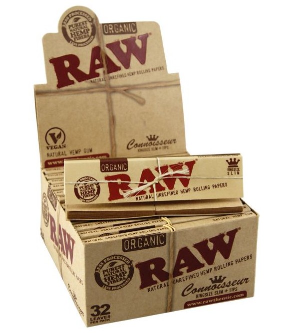 Raw KS Slim Organic + Tips Papers