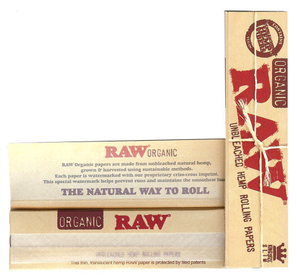 Raw Organic King Size Slim Papers