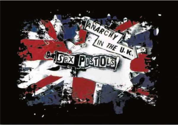 Sex Pistol's Anarchy in the UK Flag