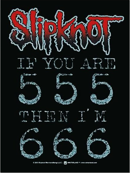 Slipknot 666 Flag