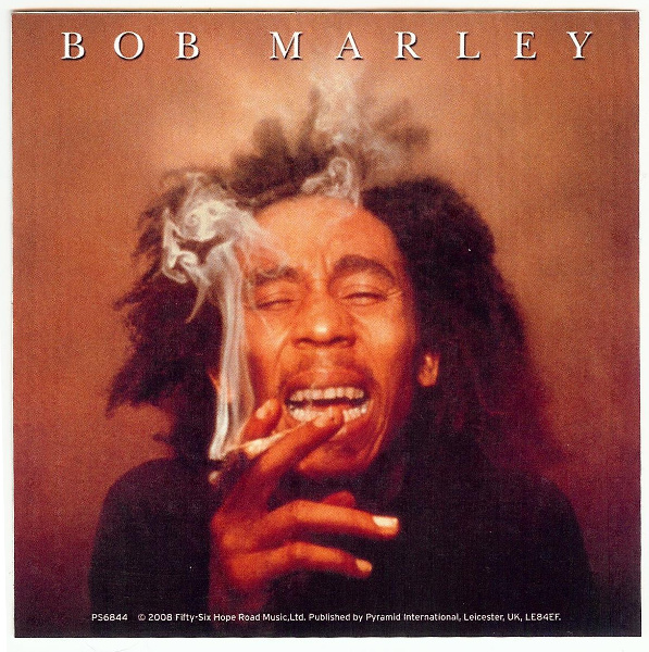 Sticker Bob Marley Face