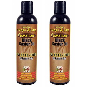 Sulfate Free Shampoo Black Castor Oil 8oz 240ml