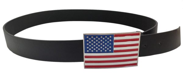 Vinyl Belt USA Flag