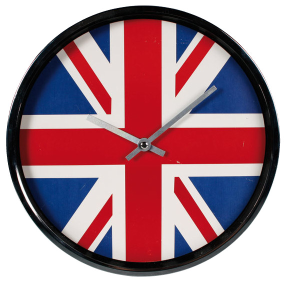 Wall Clock Union Jack