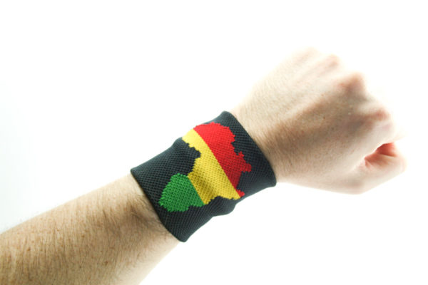 Africa Wristband Rasta Colors