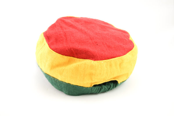 Rasta Cap Bob Marley Organic Hemp Green Yellow Red Reggae Colors