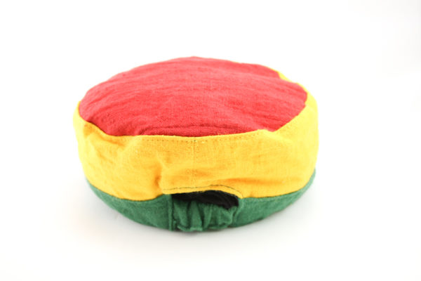 Rasta Cap Lion of Judah Organic Hemp Green Yellow Red Reggae Colors