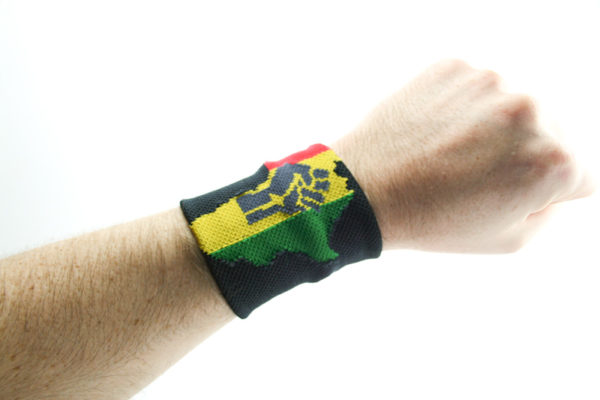 Africa Power Wristband Rasta Colors