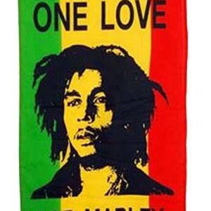 Rasta Flag Bob Marley Young One Love