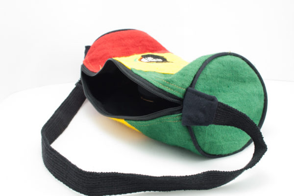 Rasta Bob Marley Hemp Tube Bag