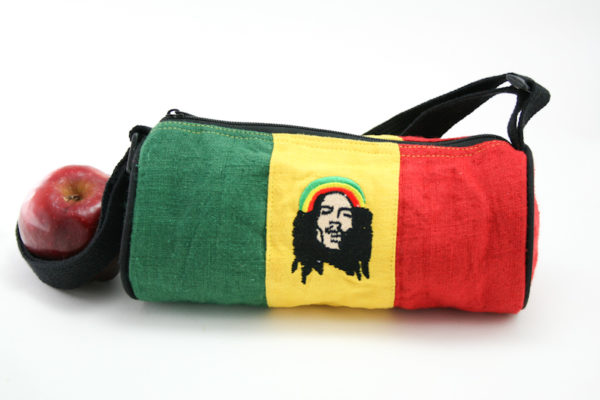 Bob Marley Hemp Rasta Small Tube Bag