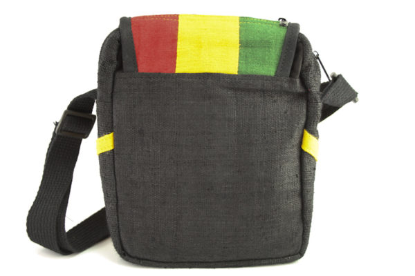 Bob Marley Shoulder Bag with Zip and Velcro