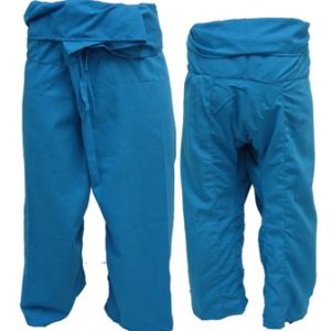 BLUE RASTA TROUSERS FOR SPORT, PILATES, AND YOGA, ALSO PERFECT AS DANCE PANTS