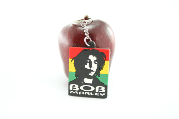Rasta Keychain Bob Marley Portrait