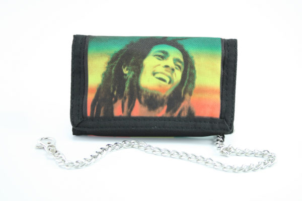 Chain Wallet Bob Soccer Zip 5x4 inches Front